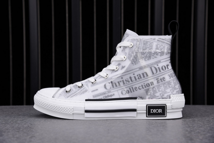 b23 oblique high-top sneaker