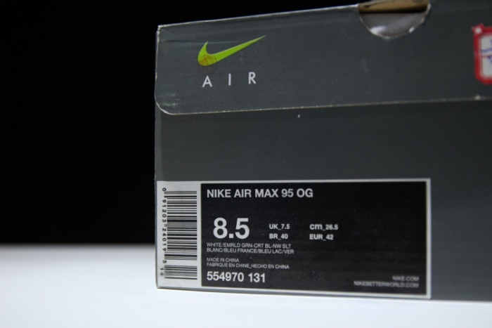 nike air max 95 white slate blue 554970-131