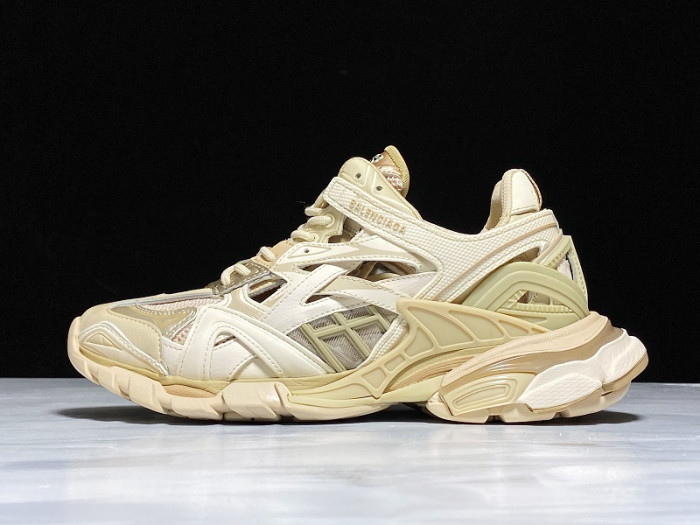 balen sneaker tess.s.gomma 4.0 gold white 570391 w2gn7 2008