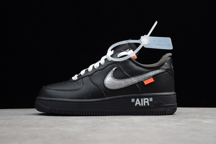 fw x moma x nike air force 1 07 low black av5210-001