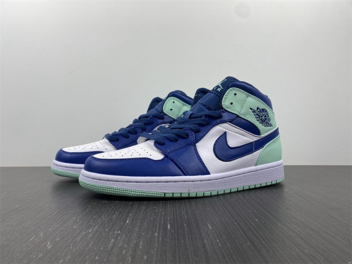 air jordan 1 mid blue mint