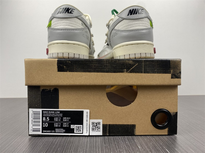 fw x dunk low 