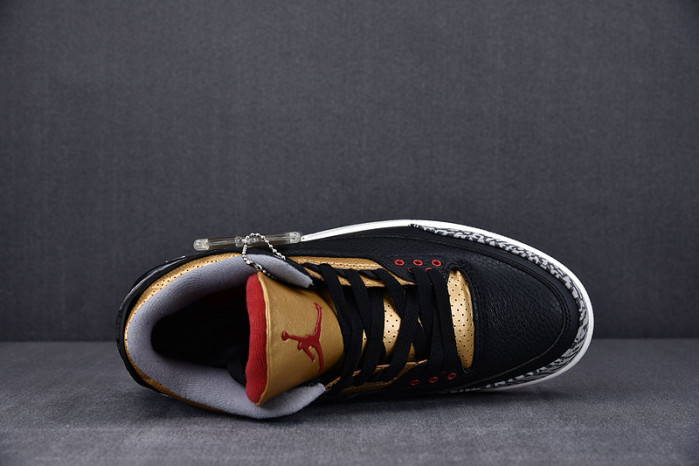 air jordan 3 retro“black gold”