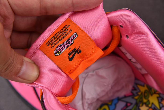 the powerpuff girls x nike sb dunk low blossom