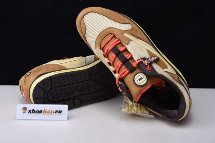 travis scott x nike air max 1 wheat do9392-701