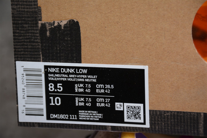 fw x dunk low 