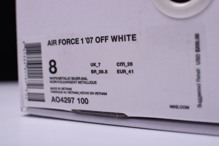 fw nike air force 1 low complexcon white ao4297-100
