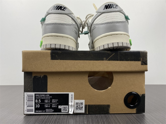 fw x dunk low 