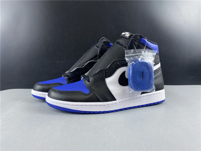 air jordan 1 retro high black game royal 555088-041‎