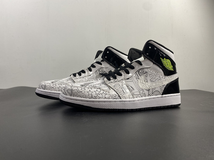 air jordan1 mid aj1 dc4099-100